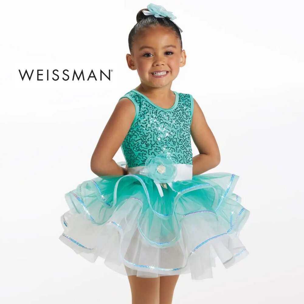 WEISSMAN Baby Mine Tank Dress Tiered Tutu Costume